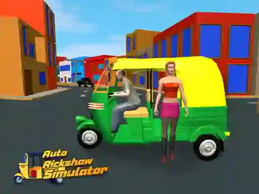 Gêm Auto Rickshaw Simulator ar-lein
