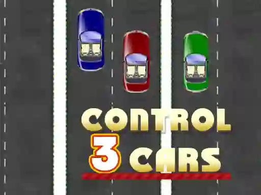 Gêm Control 3 Cars ar-lein