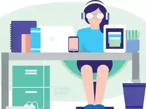 Gêm Cozy office Difference ar-lein