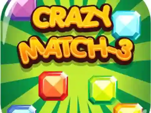 Gêm Crazy Match-3 ar-lein