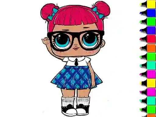 Gêm Easy Kids Coloring Lol ar-lein