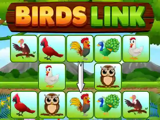 Gêm Birds Link ar-lein