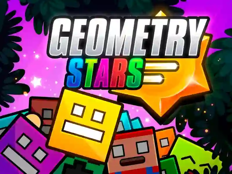 Gêm Geometry Stars ar-lein