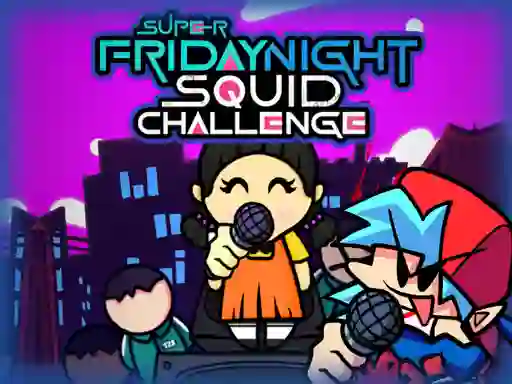 Gêm Super Friday Night Squid Challenge ar-lein