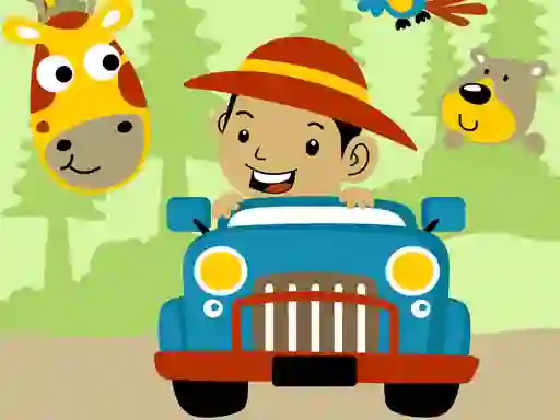Gêm Safari Ride Difference ar-lein