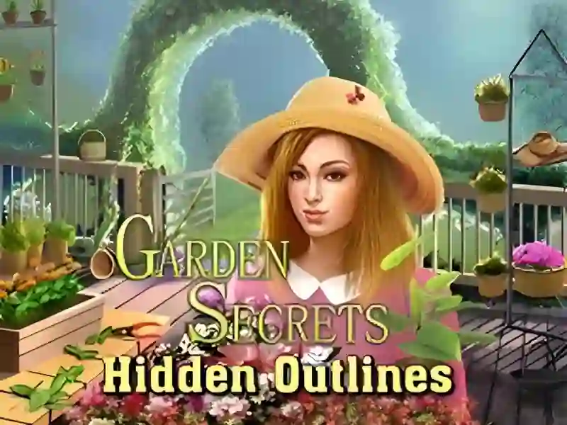 Gêm Garden Secrets Hidden Objects by Outline ar-lein