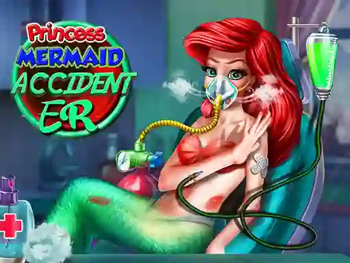Gêm Princess Mermaid Accident ER ar-lein