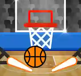 Gêm Basket Pinball ar-lein