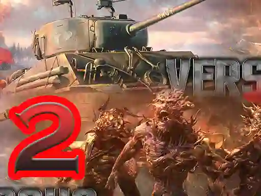 Gêm Tank vs Zombies 2 ar-lein
