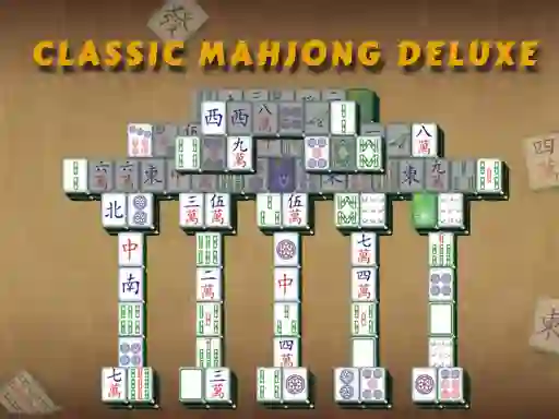 Gêm Mahjong Classic Deluxe ar-lein