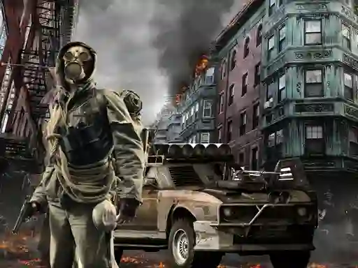 Gêm My Zombie Driving Apocalypse ar-lein
