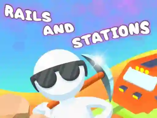 Gêm Rails and Stations ar-lein