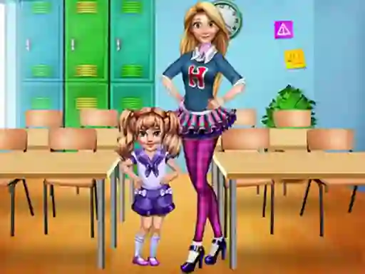 Gêm First Day Of School Preps ar-lein