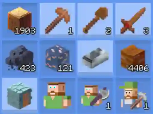 Gêm Grindcraft Remastered ar-lein