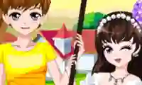 Gêm Romantic Spring Couple ar-lein