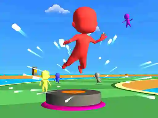 Gêm Bouncy Race 3d ar-lein