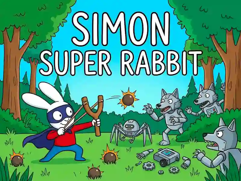 Gêm Simon Super Rabbit ar-lein