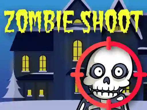 Gêm Zombie Shoot Haunted House ar-lein