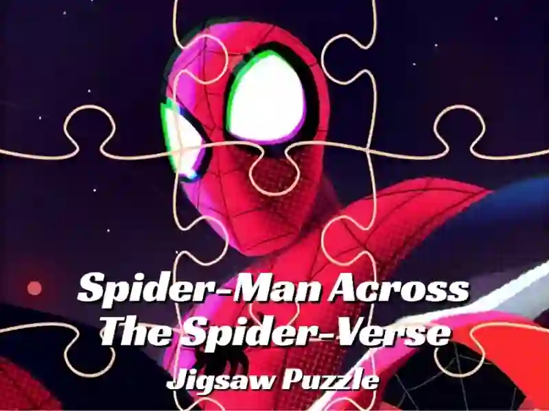 Gêm Spider-Man Across the Spider-Verse Jigsaw Puzzle ar-lein