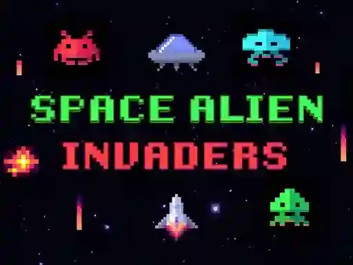 Gêm Space Alien Invaders ar-lein