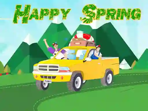 Gêm Happy Spring Jigsaw Puzzle ar-lein