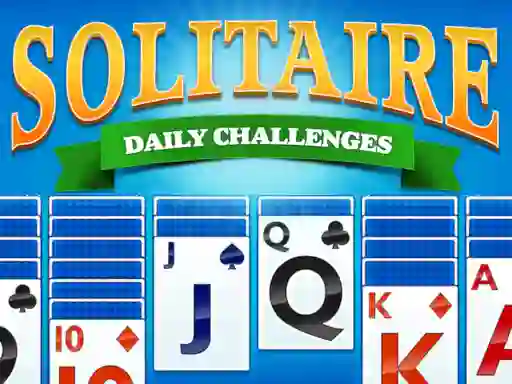 Gêm Solitaire Daily Challenge ar-lein