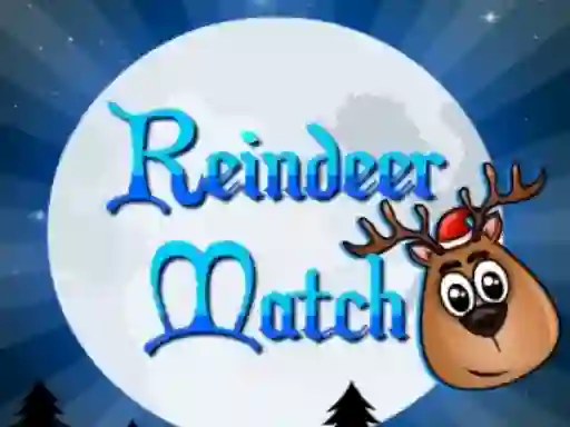 Gêm Reindeer Match ar-lein