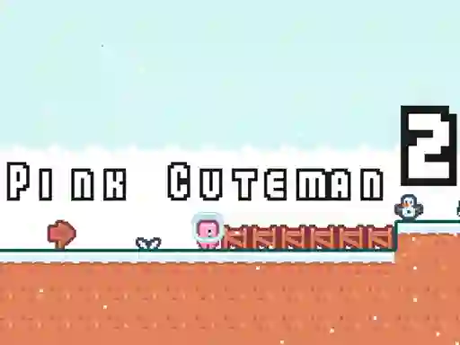 Gêm Pink cuteman 2 ar-lein