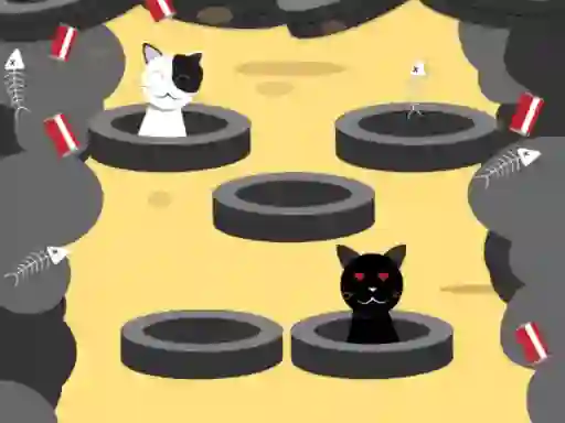 Gêm Catch Cats ar-lein