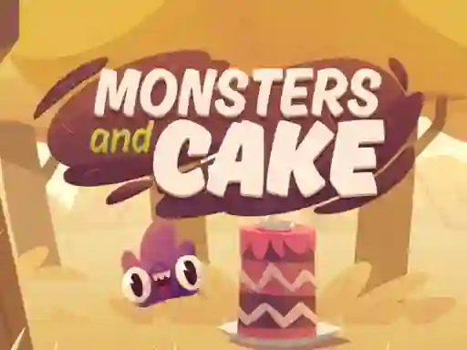 Gêm Monsters and Cake ar-lein
