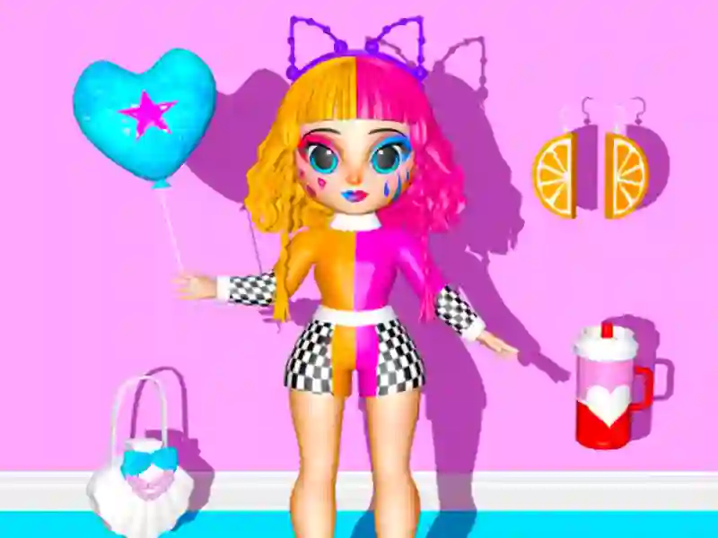 Gêm Surprise Doll Dress Up ar-lein
