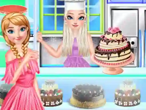 Gêm Princess Cake Shop Cool Summer ar-lein