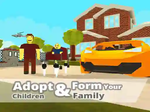 Gêm KOGAMA Adopt Children and Form Your Family ar-lein
