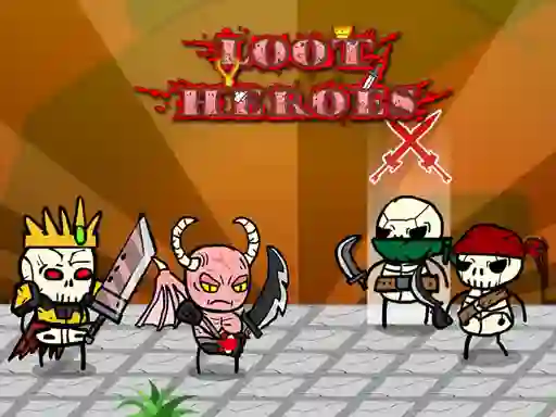 Gêm Loot Heroes ar-lein