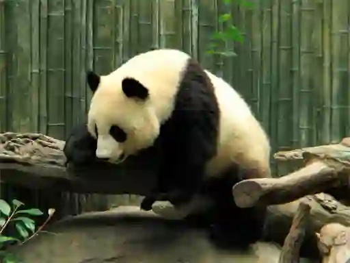 Gêm Pandas Puzzle ar-lein