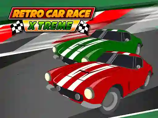Gêm Retro Car Race Xtreme ar-lein