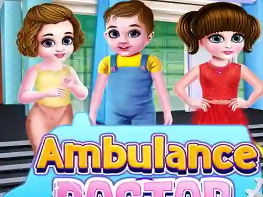 Gêm Ambulance Doctor ar-lein
