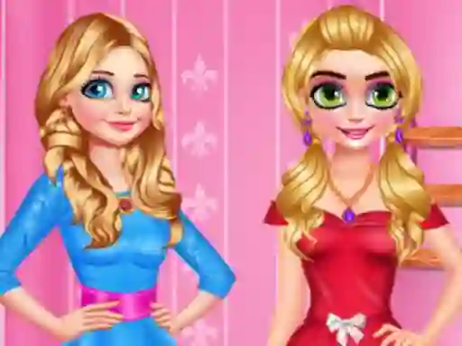 Gêm BFF Night Club Party Makeover ar-lein