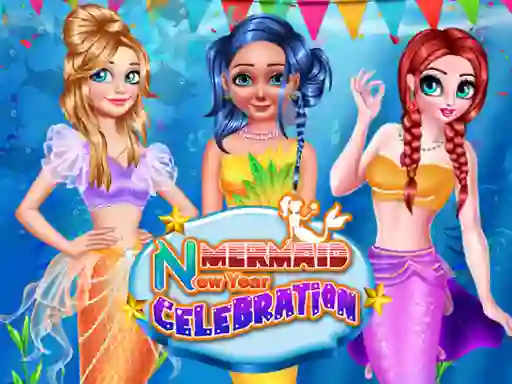 Gêm Mermaid New Year Celebration ar-lein