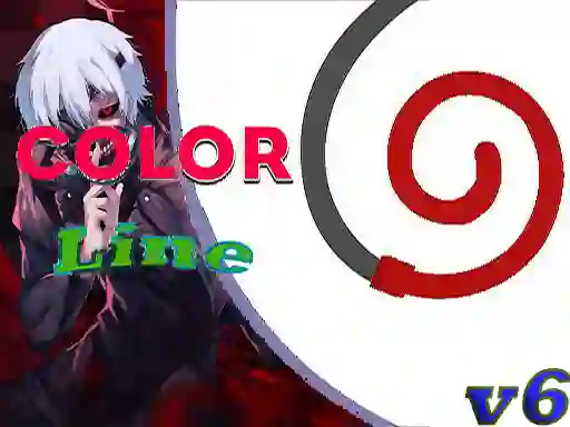 Gêm coloring lines v6 ar-lein