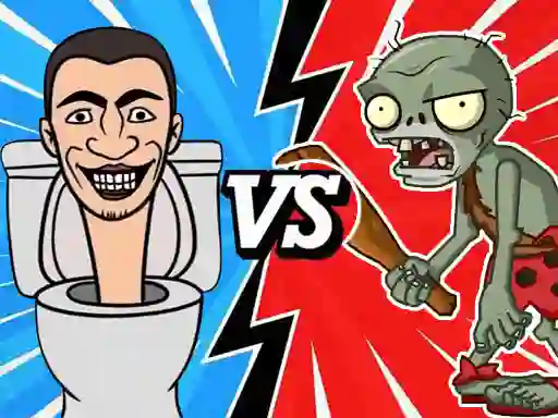 Gêm Skibidi Toilet Vs Zombies ar-lein