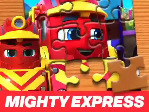 Gêm Mighty Express Jigsaw Puzzle ar-lein