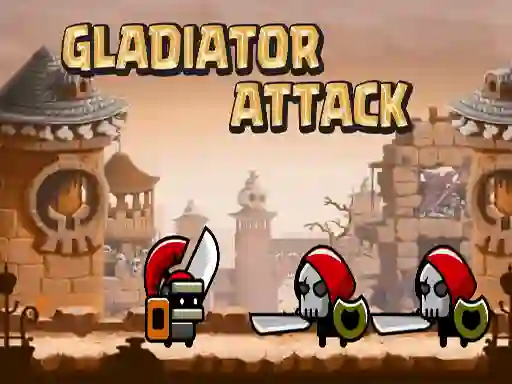 Gêm Gladiator Attack ar-lein