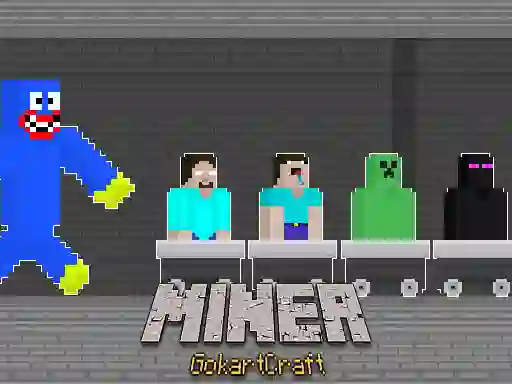 Gêm Miner GokartCraft ar-lein