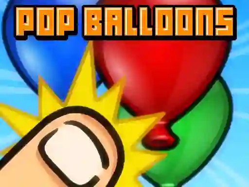 Gêm PoP Balloons ar-lein