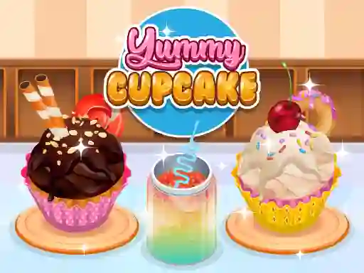 Gêm Yummy Cupcake ar-lein