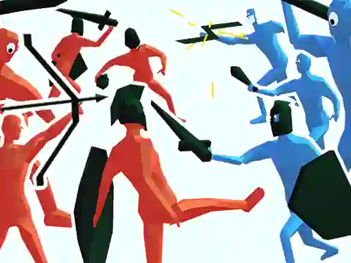 Gêm Funny Battle Simulator ar-lein