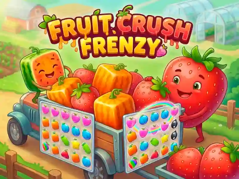 Gêm Fruit Crush Frenzy ar-lein