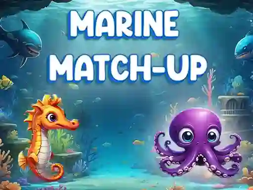 Gêm Marine Match Up ar-lein