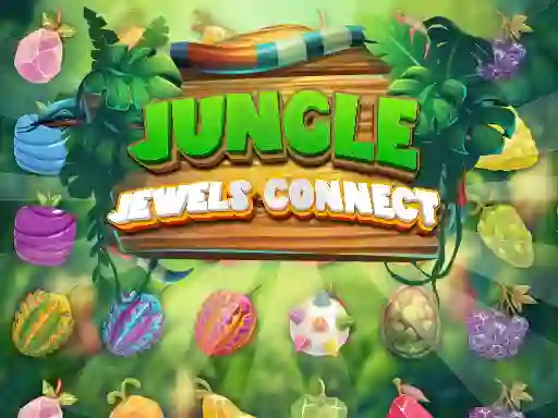 Gêm Jungle Jewels Connect ar-lein